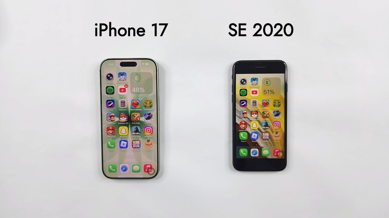 iPhone 17 vs iPhone SE 2020 - SPEED TEST!