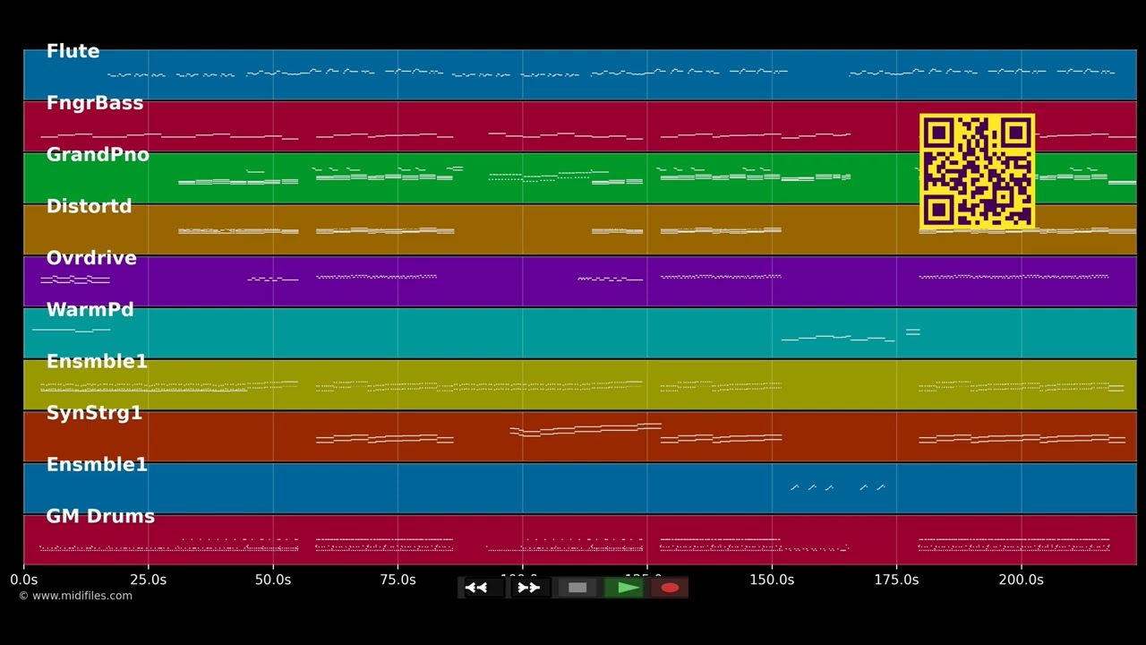 Dieciocho - Dani Martin - (PRO. MIDI demo by MIDIFILES.COM)