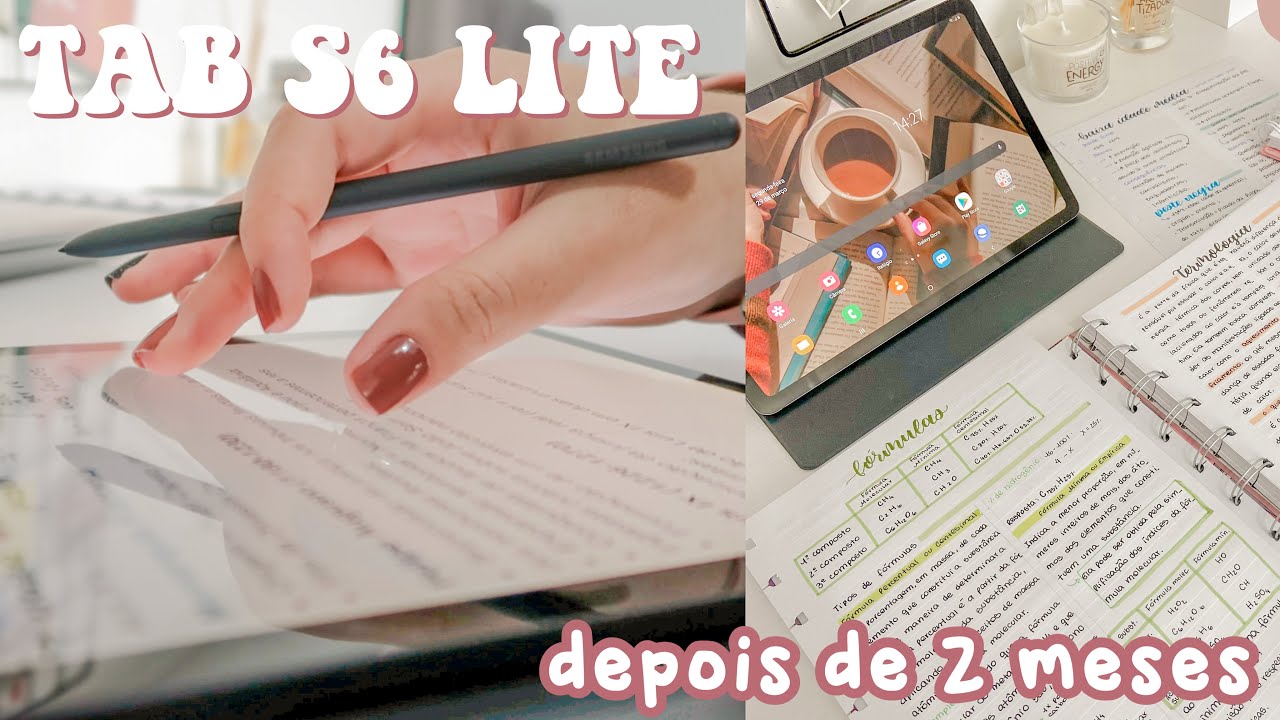 TAB S6 LITE depois de 2 meses, dúvidas + meus apps favoritos 🤍