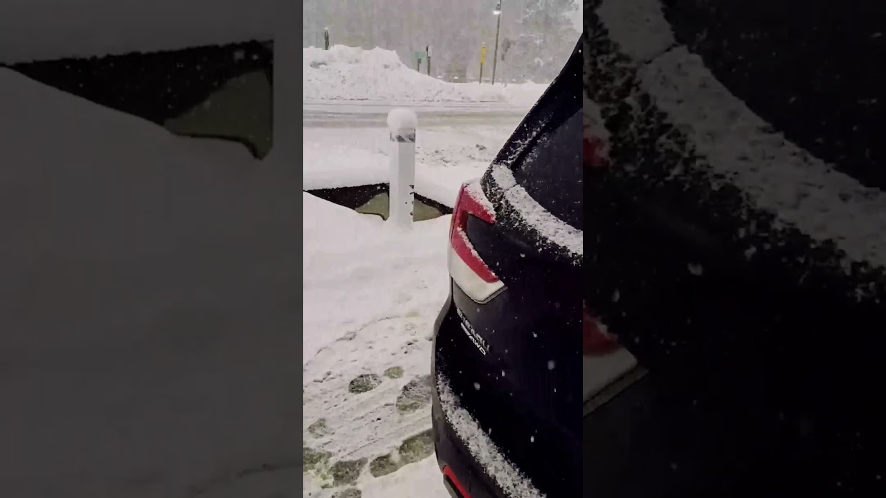 ❄️ Driving our Subaru in a Snow Storm! 