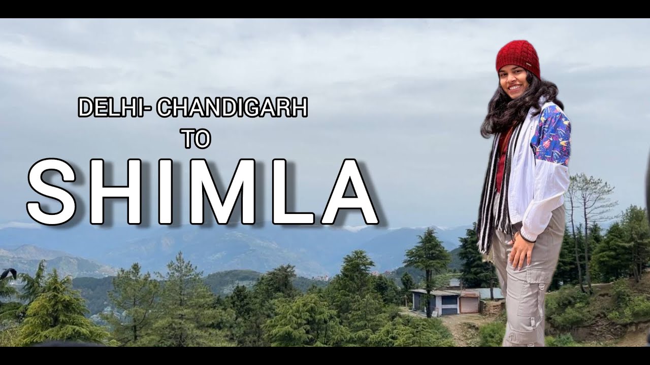 Delhi - Chandigarh - Shimla ❤️| Vlog #53 | Episode-1 | Kufri, adventures n more | 