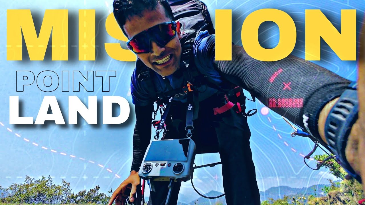 🪂 Mission Point Land – Solo Paragliding Landing Challenge in Uttarakhand
