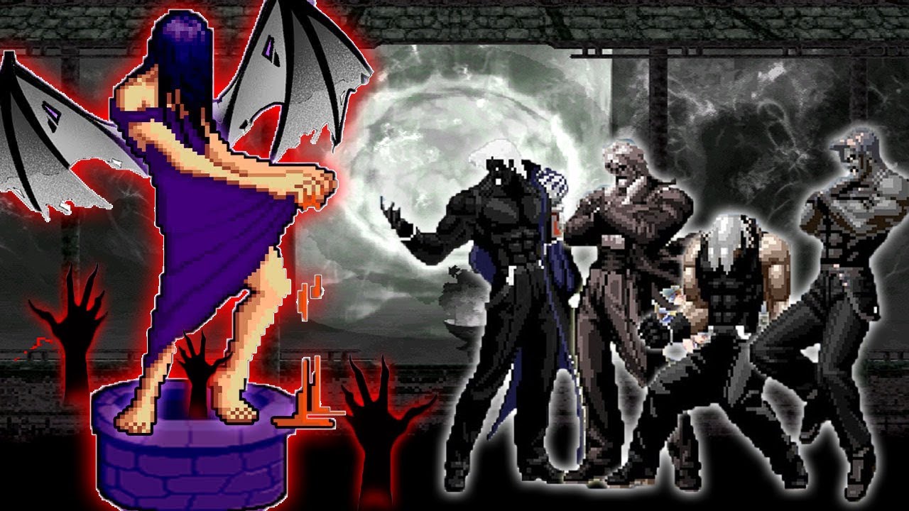 [Mugen KOF] Psychic Ella vs  Rugal Bernstein Team