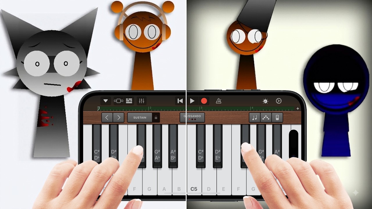 Incredibox Sprunki Wenda Treatment Recreated in GarageBand!