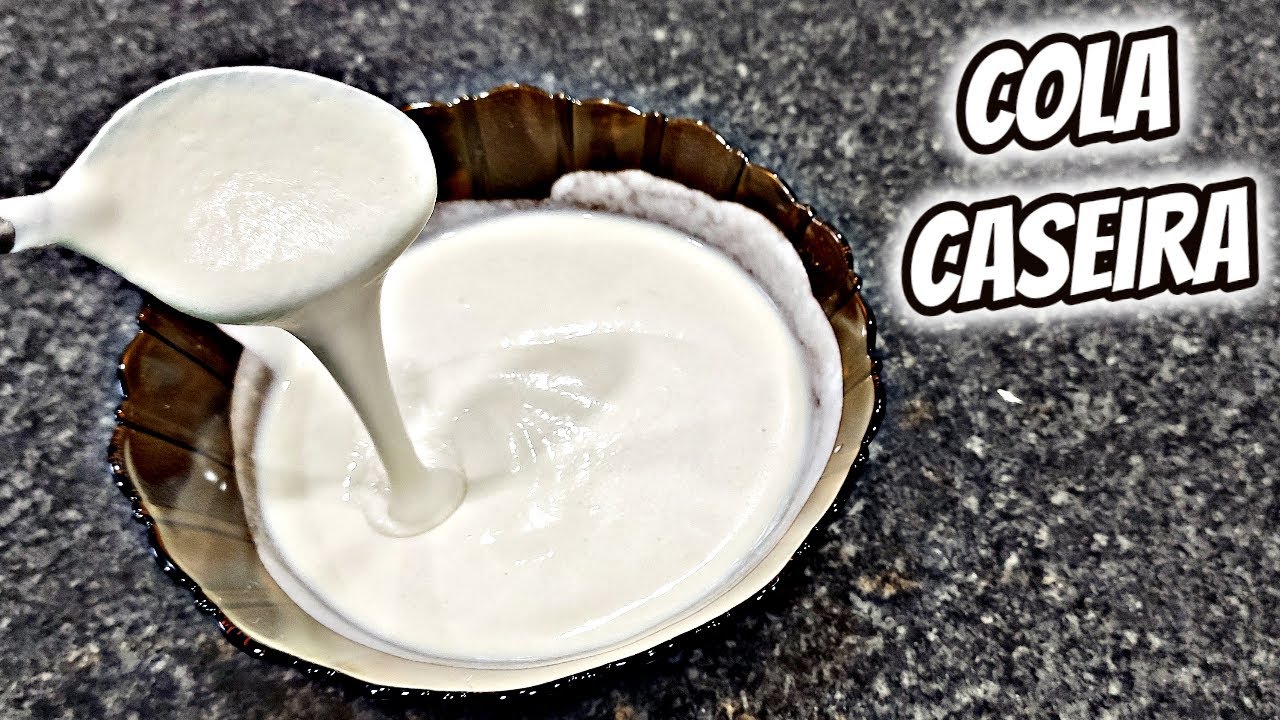 COMO FAZER COLA BRANCA CASEIRA IGUAL DO MERCADO COM APENAS 2 INGREDIENTES À FRIO SUPER ECONÓMICA