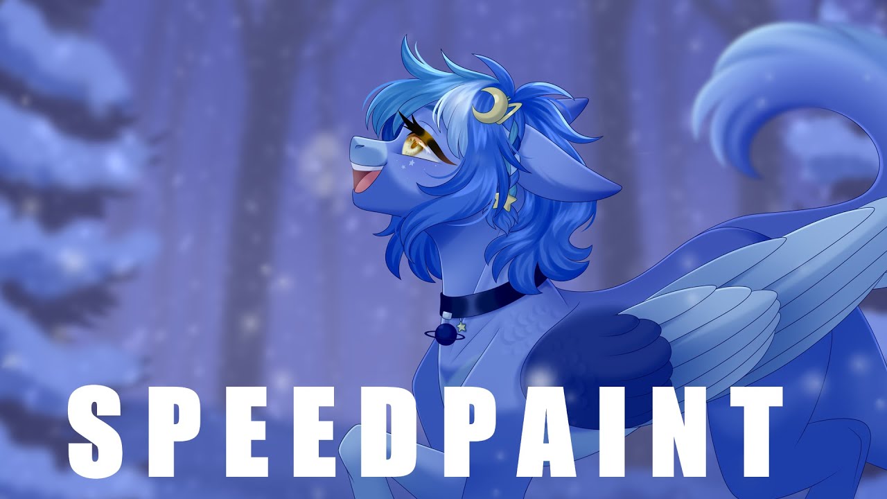 It's Snowing .:Speedpaint:. (MLP)