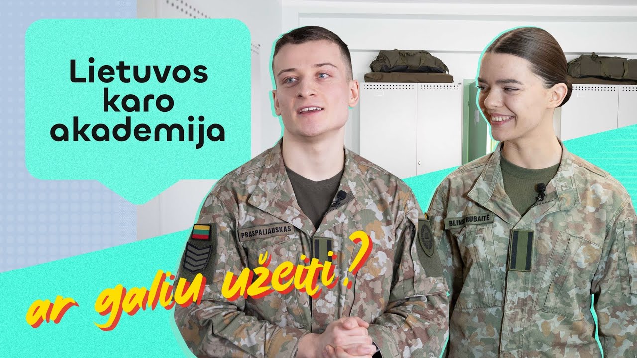 Karo akademija: kur miega, ką valgo ir kokią stipendiją gauna kariūnai | Ar galiu užeiti?