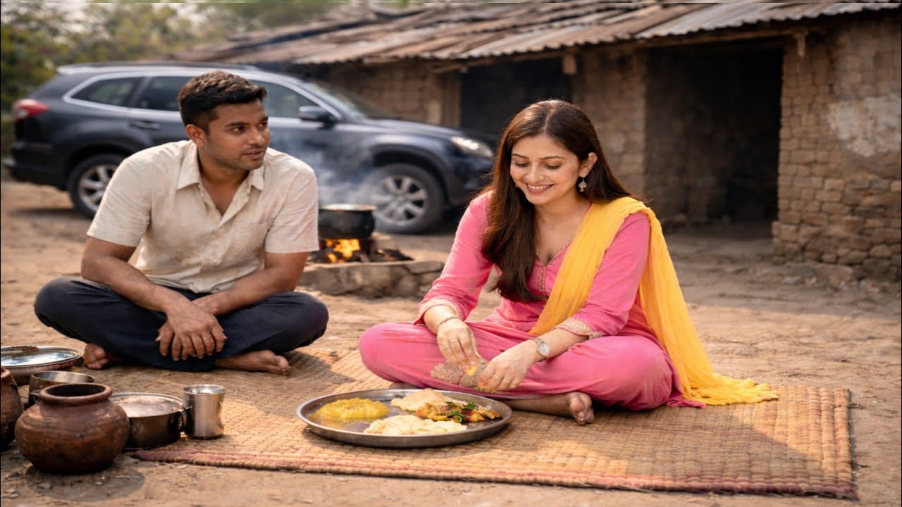 अमीर लड़की ने गरीब नौकर के घर खाना खायी… फिर जो हुआ, इंसानियत भी रो पड़ी।”