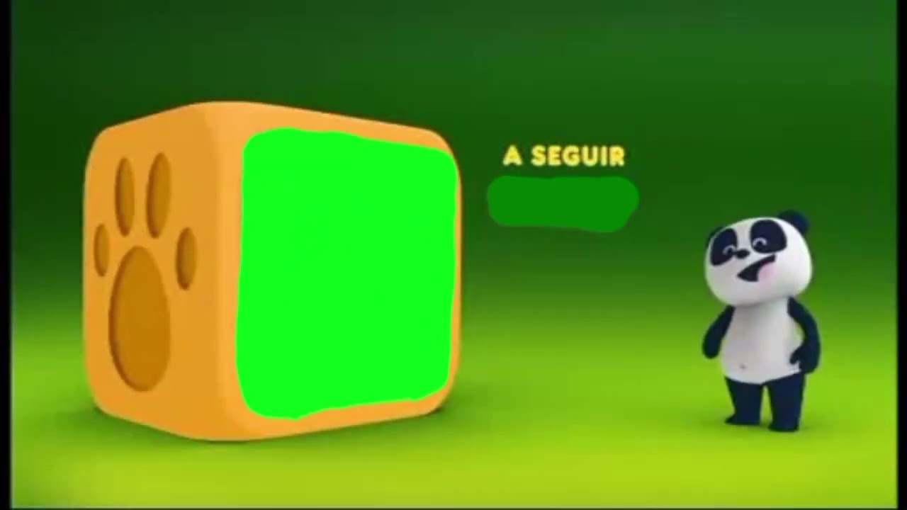 canal panda template a seguir bumper