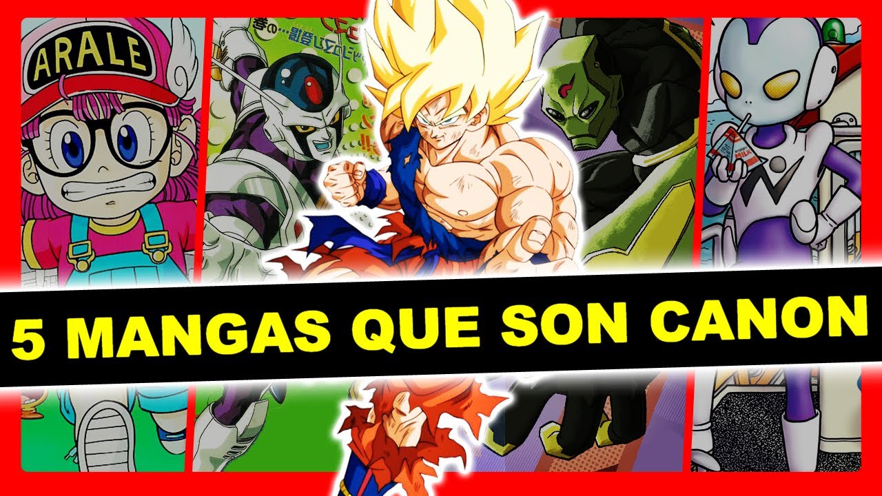 ⍟Estos son los 5 MANGAS de AKIRA TORIYAMA que son CANÓNICOS a DRAGON BALL | Acá TODOS los CAMEOS⍟