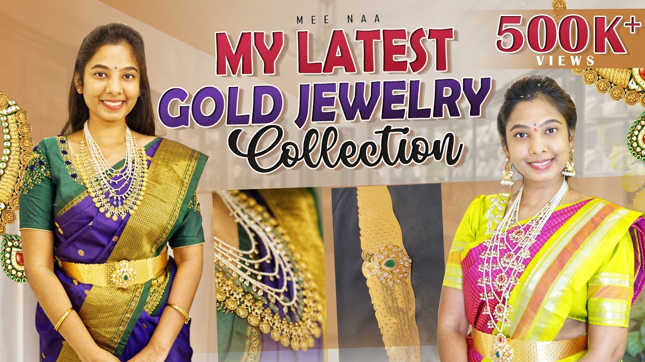 వడ్డాణం ఎలా చేయించుకున్నాను? | అత్తయ్య beads collection ||gold Jewlary collection | Meenaa