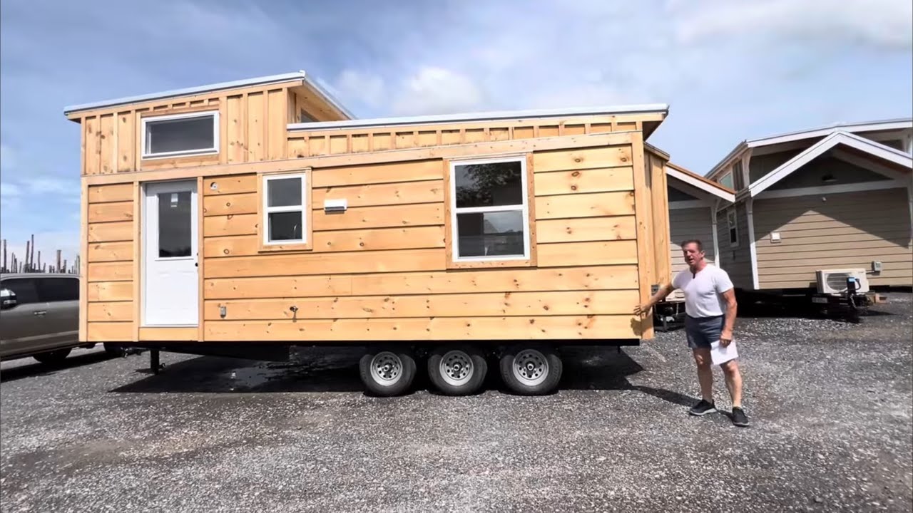ALL WOOD OPTION, NOW AVAILABLE = BIG SAVINGS on Amish Built Model Tiny Homes when you choose WOOD 🇺🇸