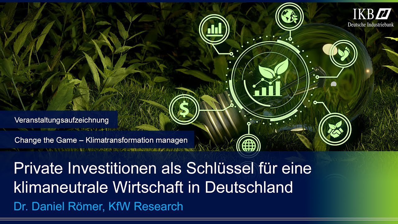Teil 1: Change the Game &ndash; Klimatransformation managen, Dr. Daniel R&ouml;mer