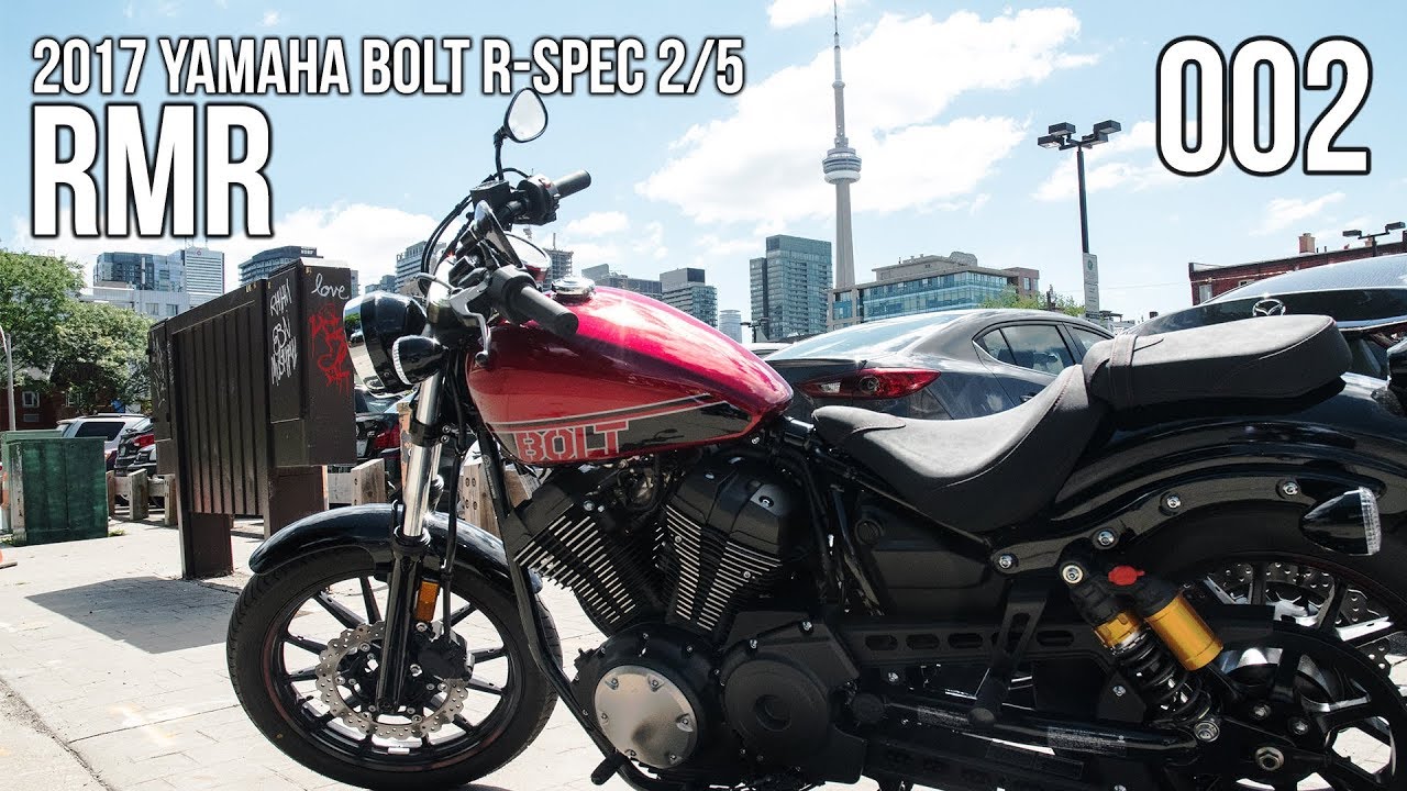 Toronto Bumps and Potholes | 2017 Yamaha Bolt R-Spec Review | RMR 002