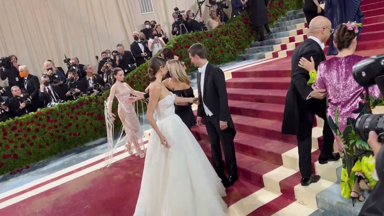 Miranda Kerr, Evan Spiegel Attend 2022 Met Gala Celebrating 
