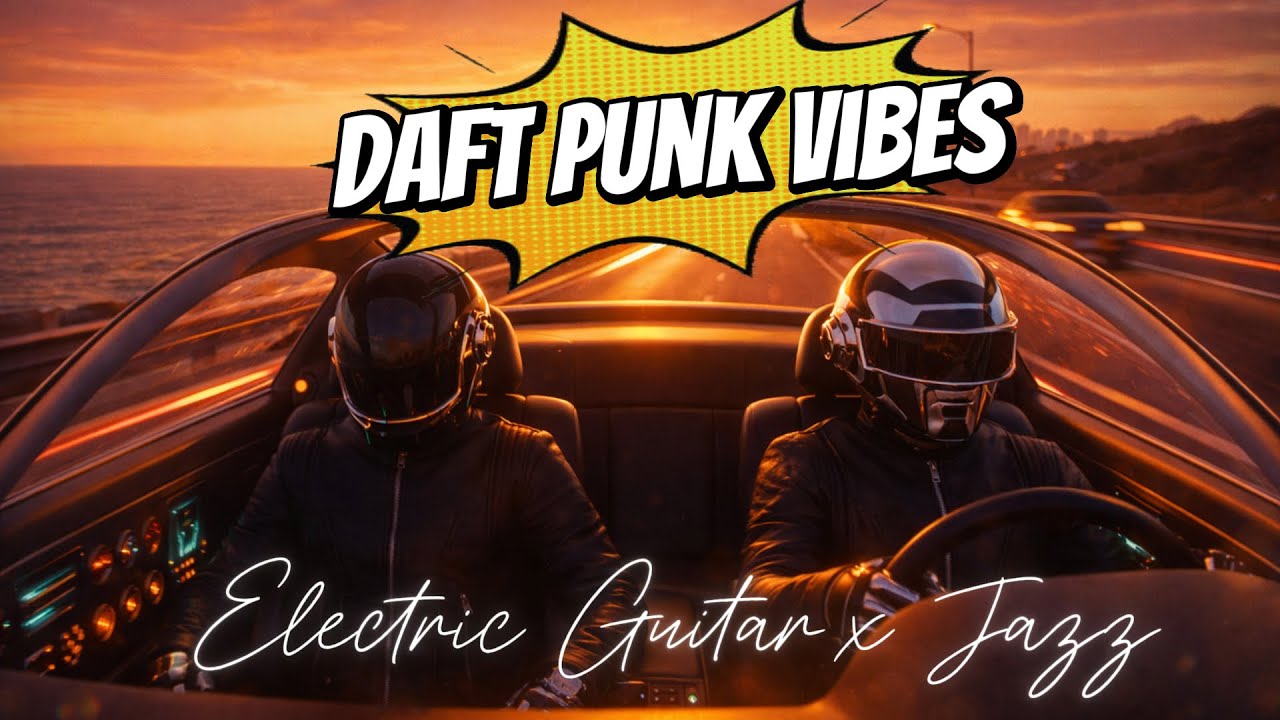 Daft Punk Vibes Vol. 13 - Golden Hour Drive // Sunset Disco & Summer Funk