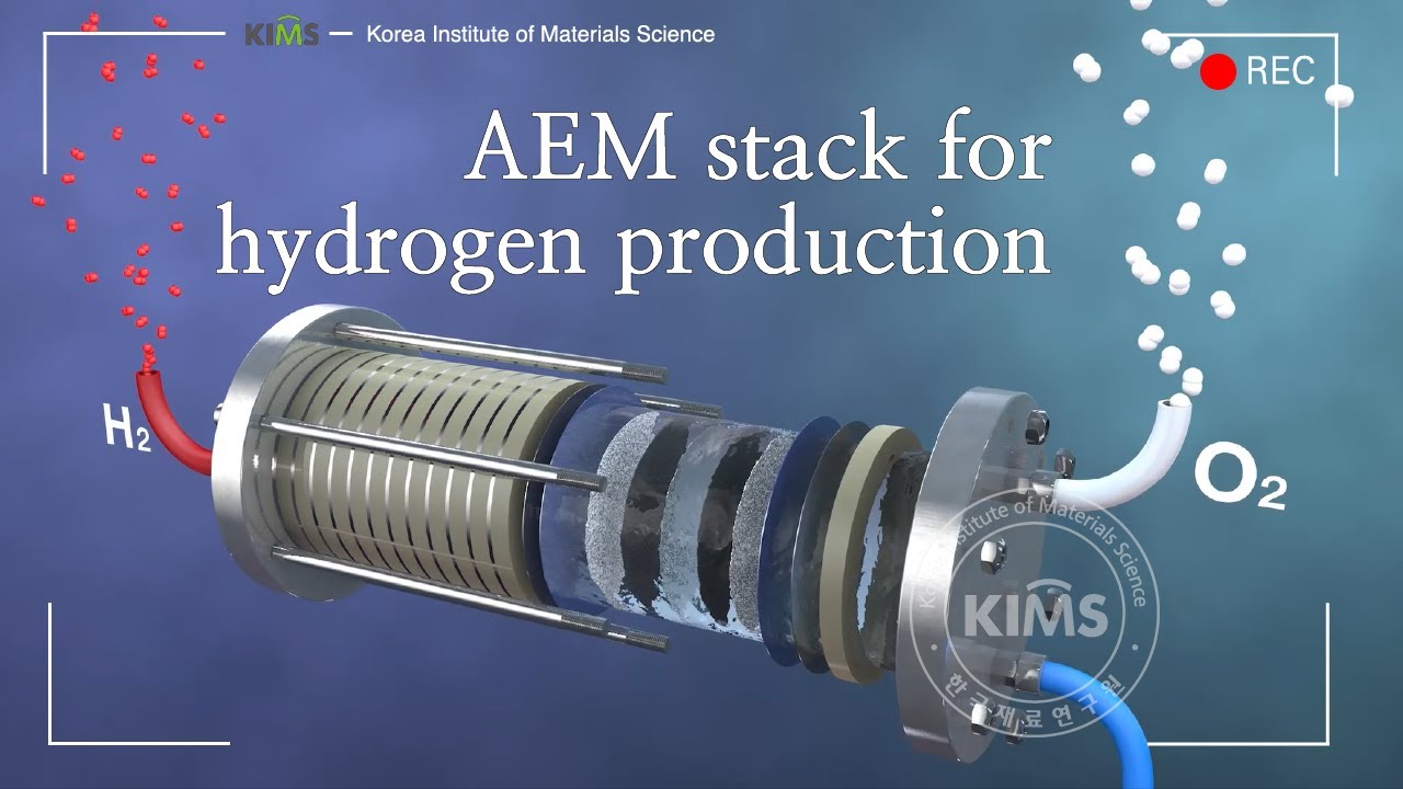 AEM stack for hydrogen production - KIMS, Korea