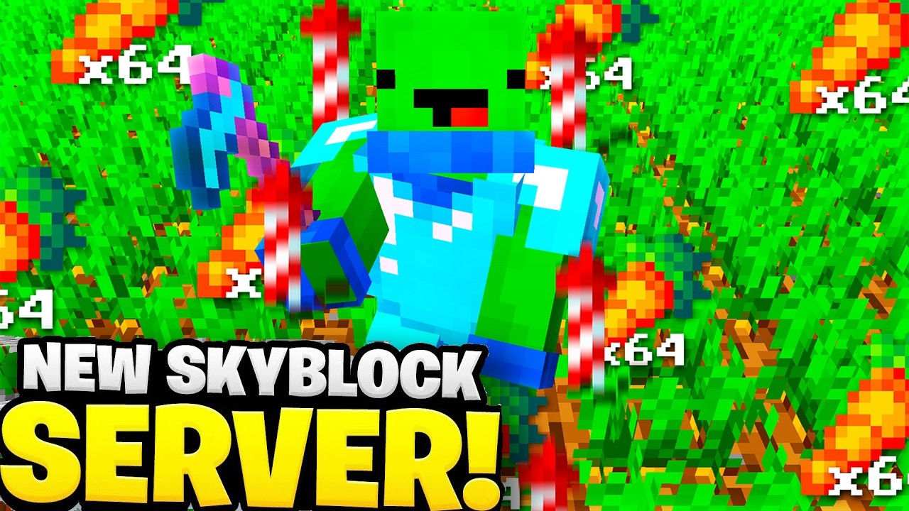 BEST NEW SKYBLOCK MINECRAFT SERVER OF 2026