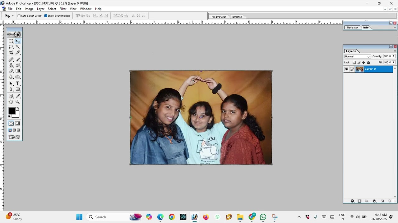 #Passport_Size_Photo #B2Size_Photo_PP_Stamp Photo Using Action
