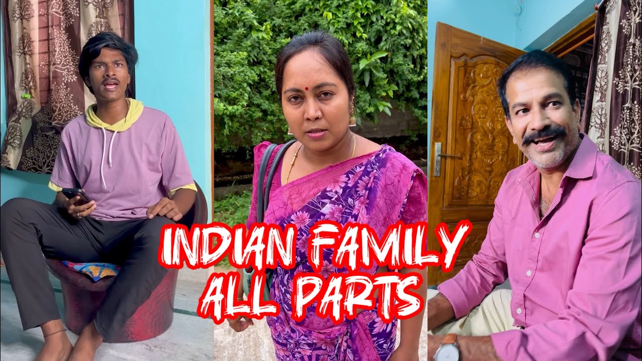 Indian family 🤣😂🤣 All parts || Telugu Comedy videos || Telugu videos 