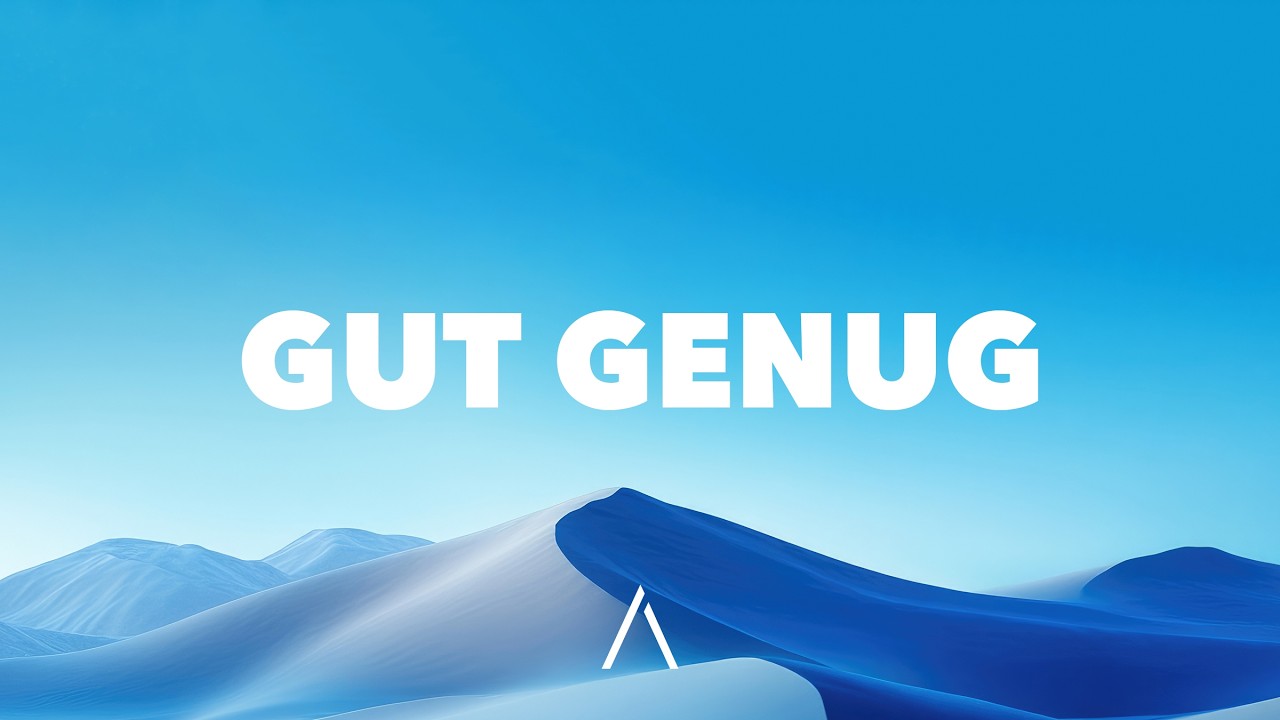 KITSCHKRIEG - Gut Genug feat. BLUMENGARTEN & SHIRIN DAVID (Lyrics)