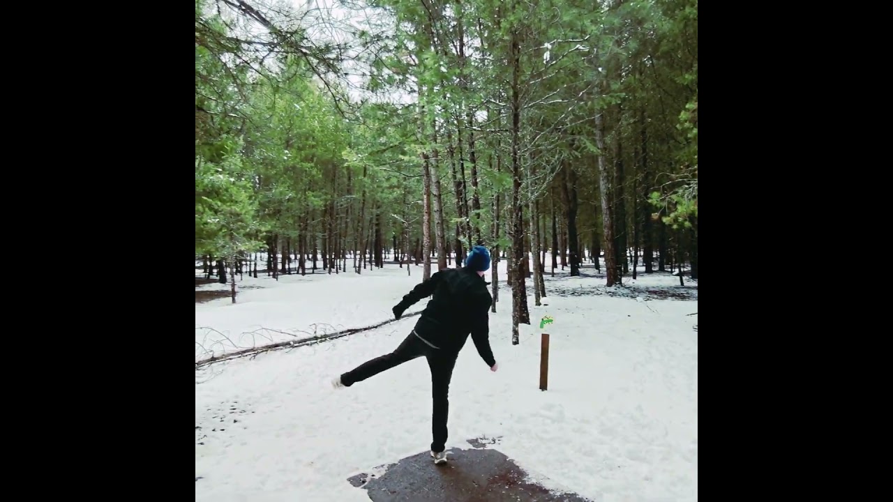 Hole 12 Northstar disc golf course