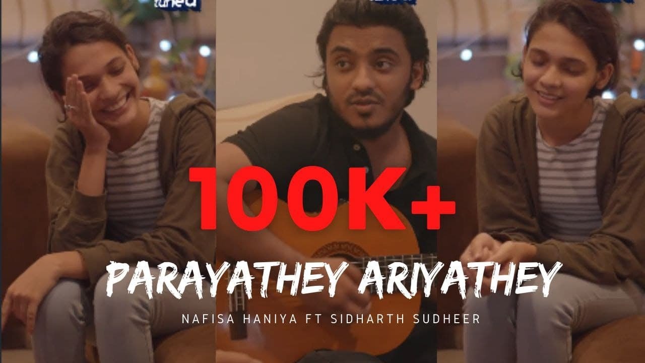 Parayathe Ariyathe |  Nafisa Haniya ft Sidharth Sudheer | Karikkutuned | UdayananuTharam | Karthik
