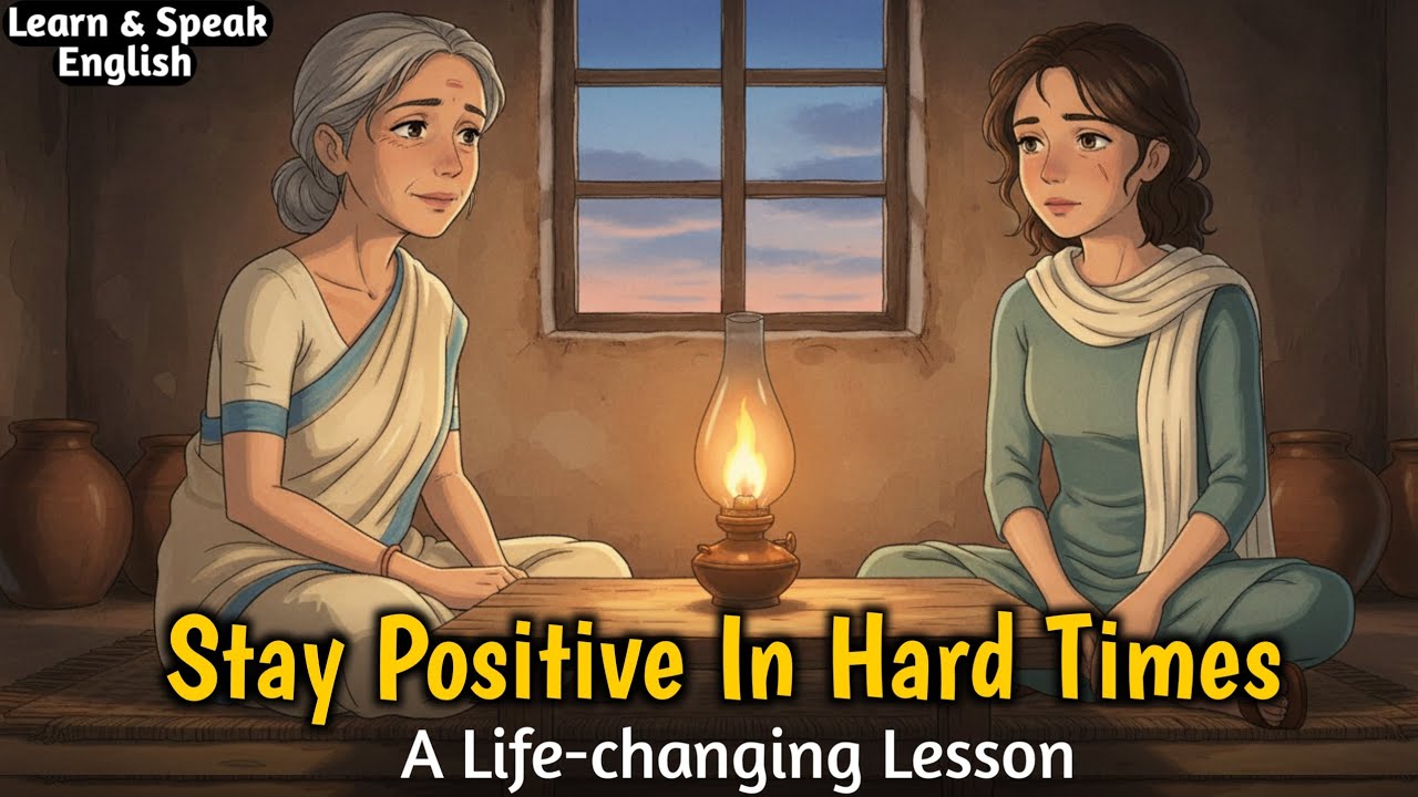 How to Stay Positive in Hard Times | Motivational English Story About the Power of Positivity