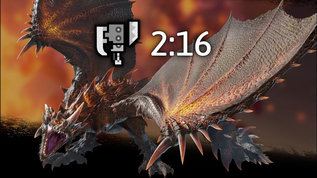 MHR Sunbreak: Flaming Espinas 2:16 Switch Axe solo