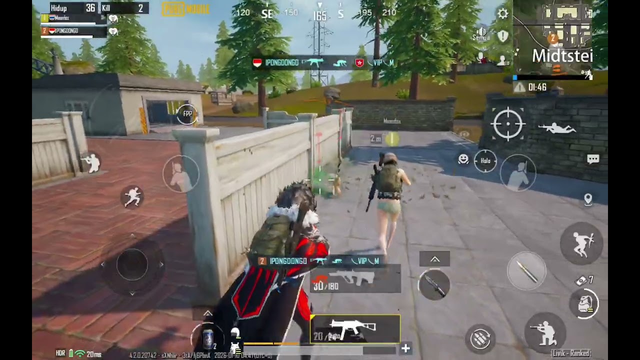 Bermain pubg mobile 