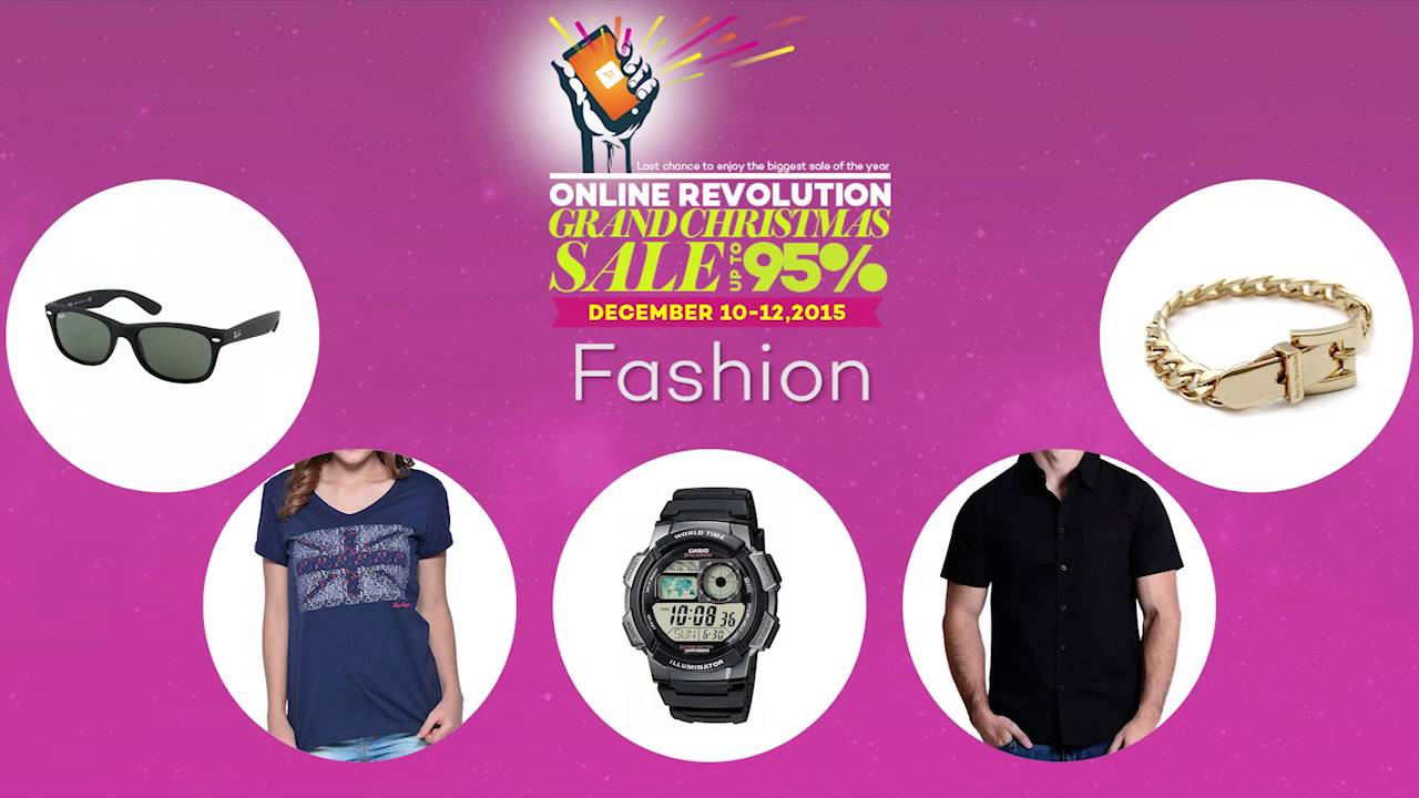Fashion @ 12.12 Grand Christmas Sale!