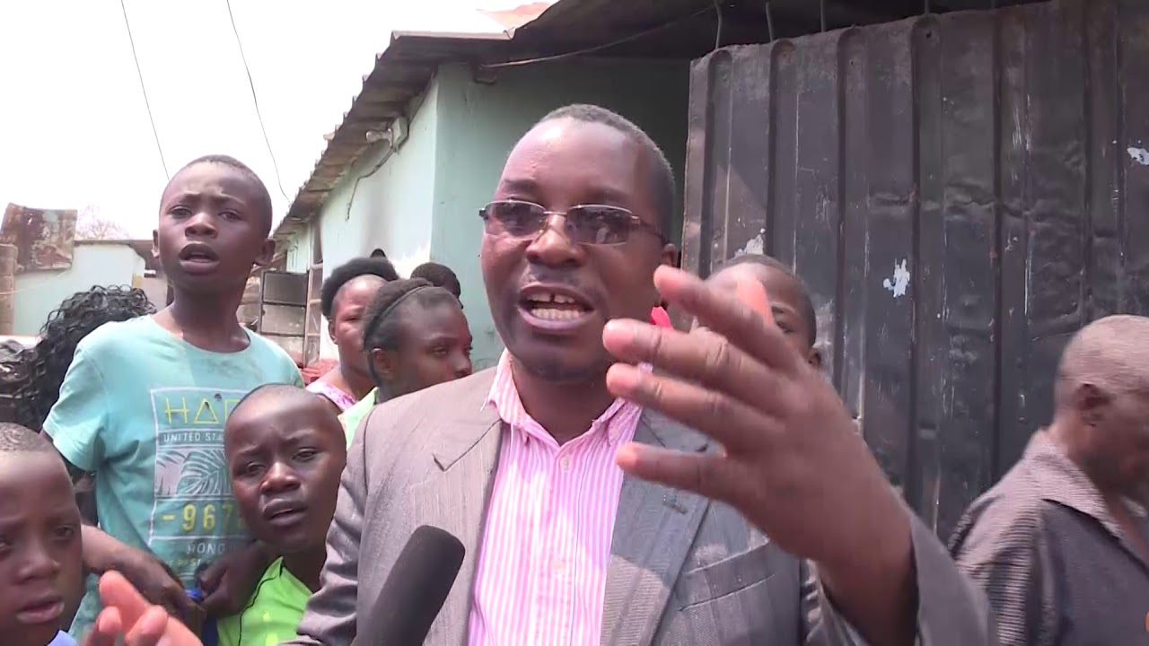 HOUSE CATCHES FIRE IN GARDEN COMPOUND -  LUSAKA