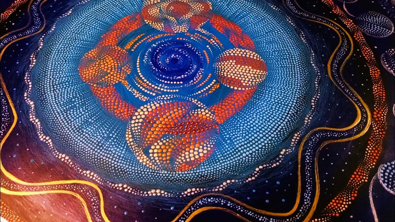 Dotsfull mandala work#9dmandala #dotting #dotart #liladiy