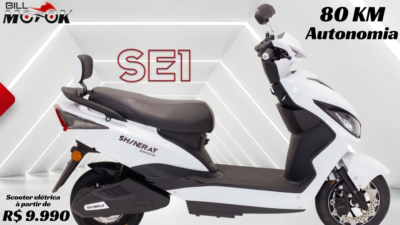 Chegaram no BRASIL as SCOOTERS elétricas da SHINERAY à partir de R$ 9.990 e agora EV1? #Billmotoka