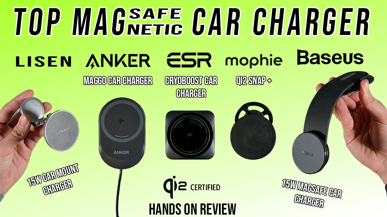 Top Magnetic Car Chargers? | Testing the Best Qi2 MagSafe Car Chargers for the iPhone!