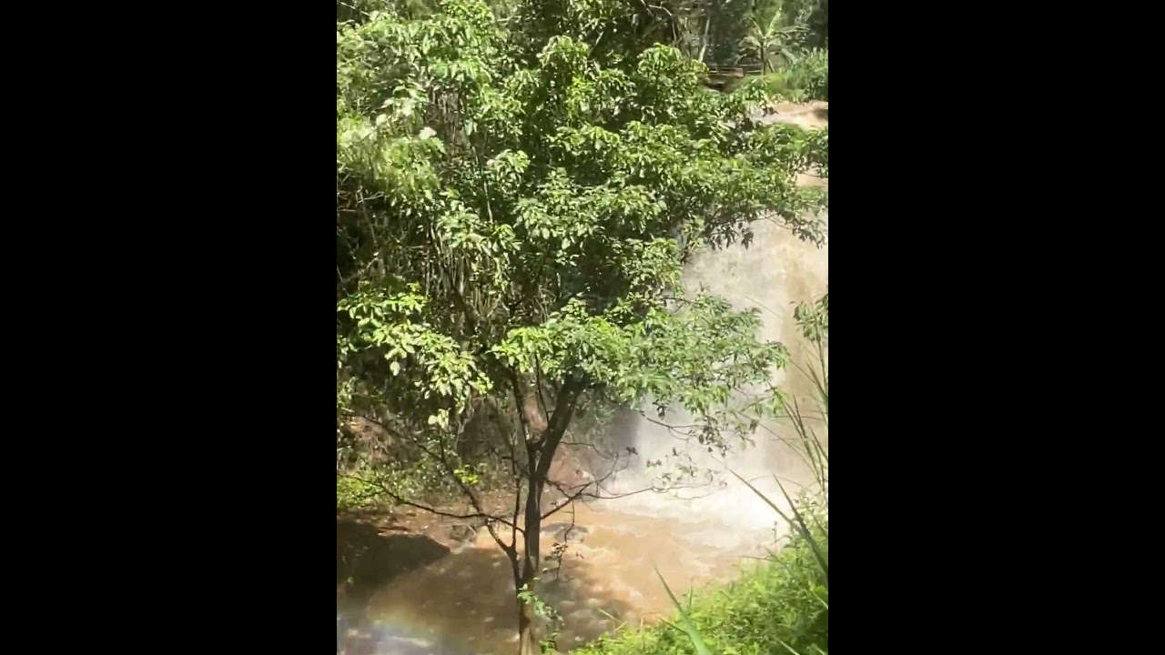 My Kenya waterfall breaks its banks