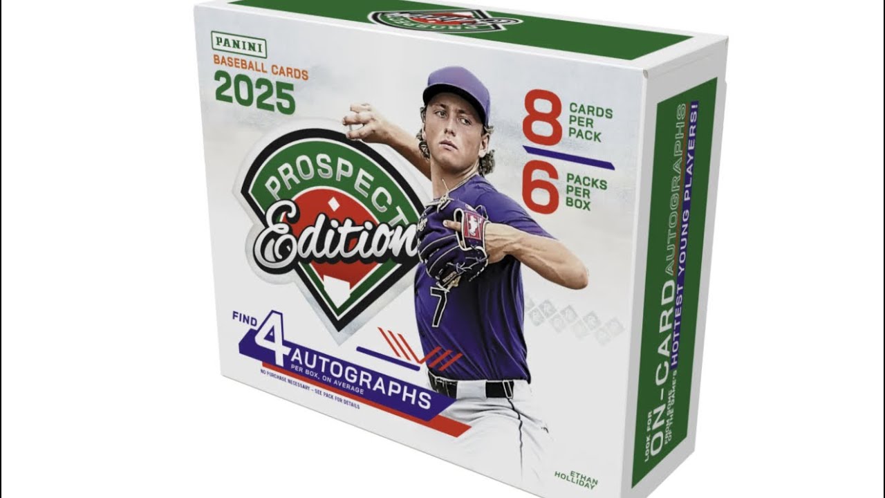2025 Panini Prospect Edition Hobby Pack Rip x3🔥 Great Hits