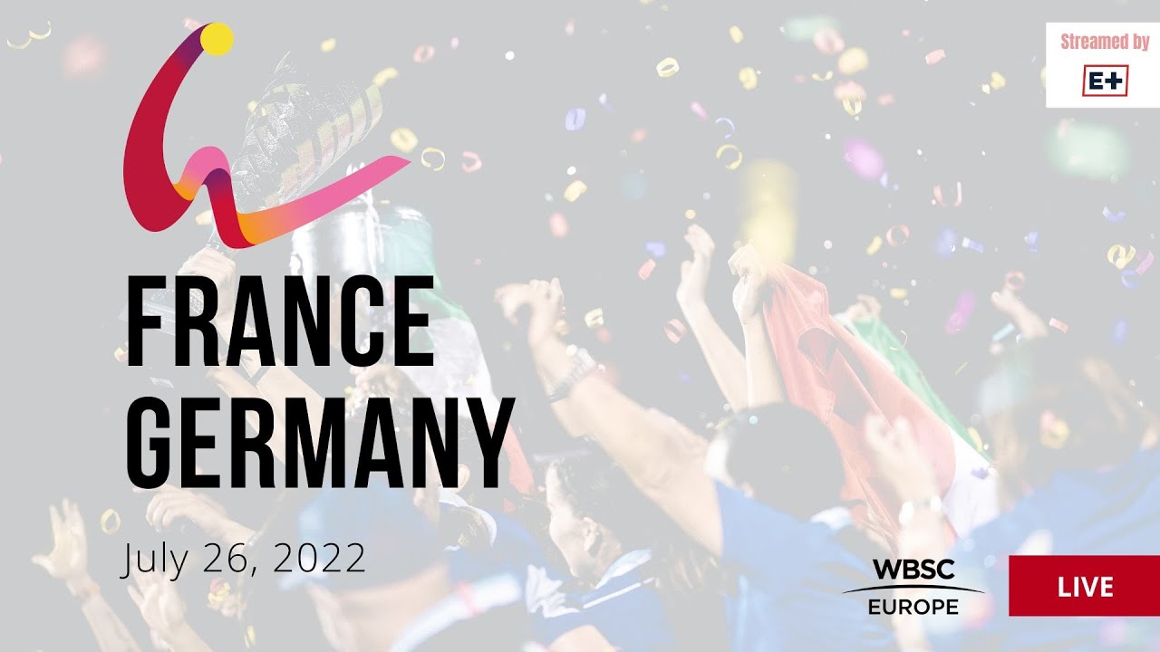 42 Women's Softball European Championship - France VS Germany