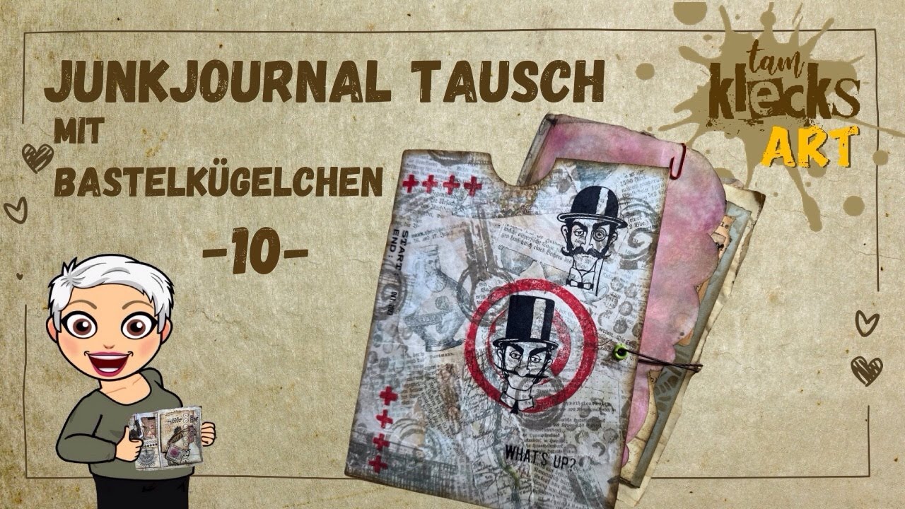 Junkjournal Tausch mit Bastelkügelchen / 10 - Finale