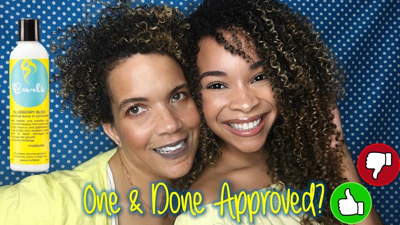 One & Done | Frizz Free Curls Blueberry Bliss Leave-In Conditioner