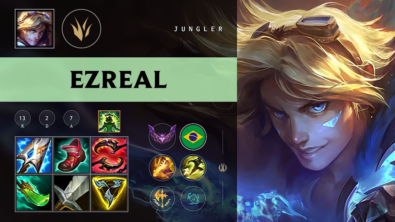 Ezreal Jungle vs Kayn - BR Master Patch 26.10