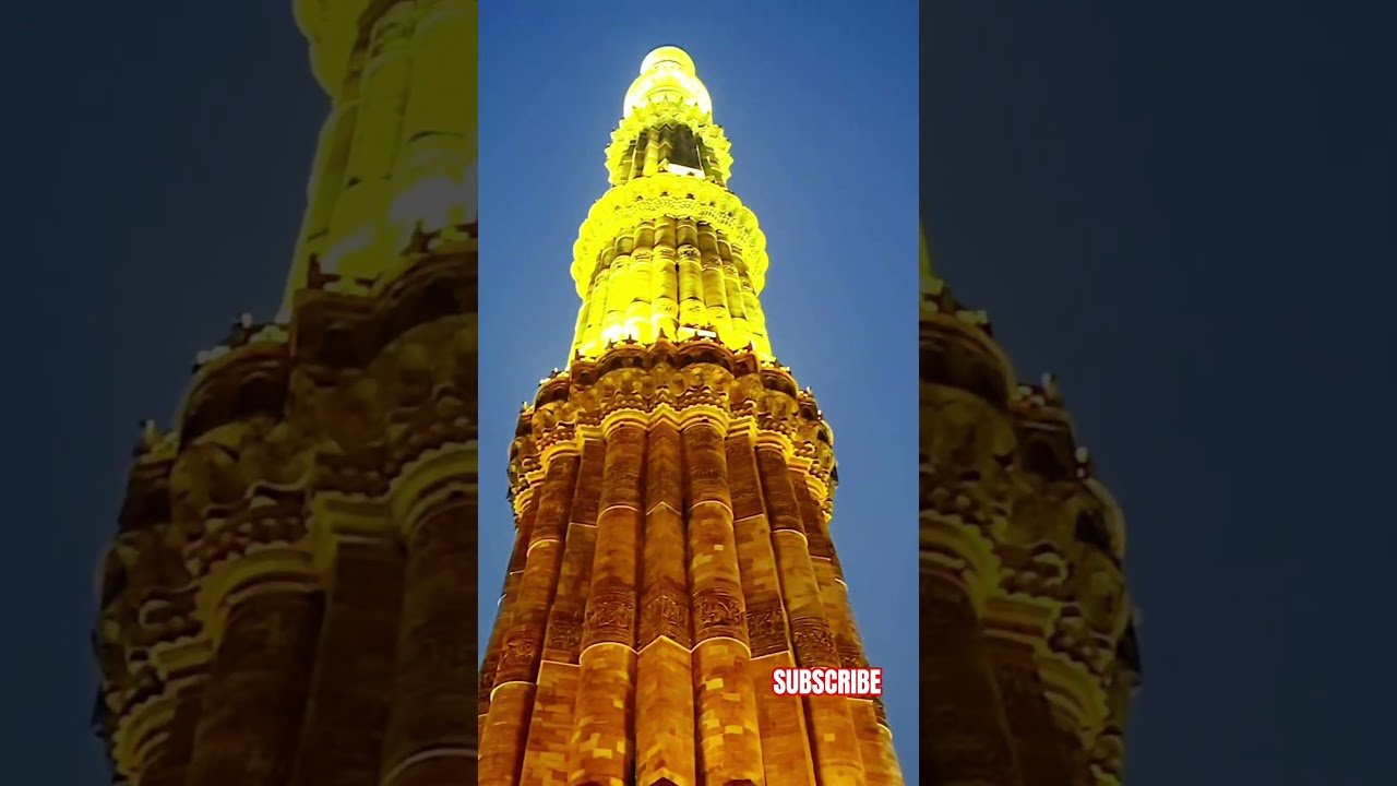 Qutub Minar by Night|Qutub Minar Delhi|Qutub Minar Vlog. 