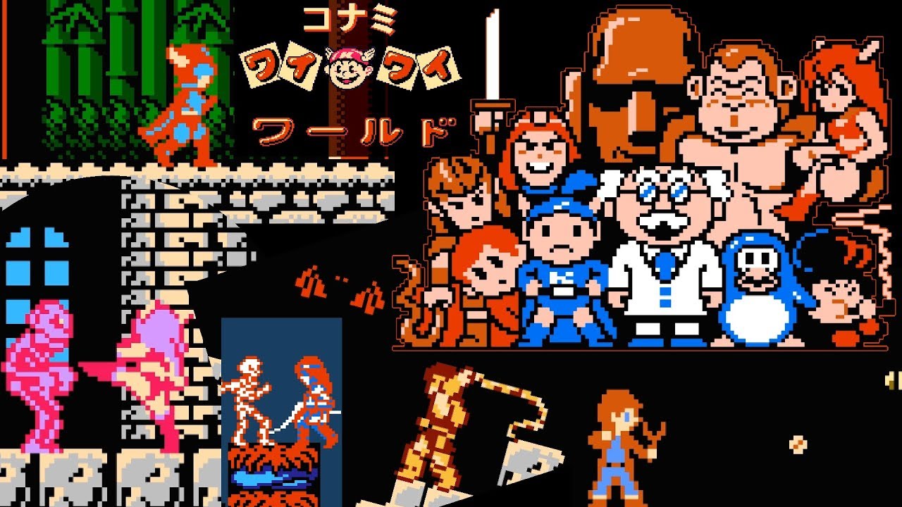 Konami Wai Wai World (FC · Famicom) original video game | full game completion session 🎮
