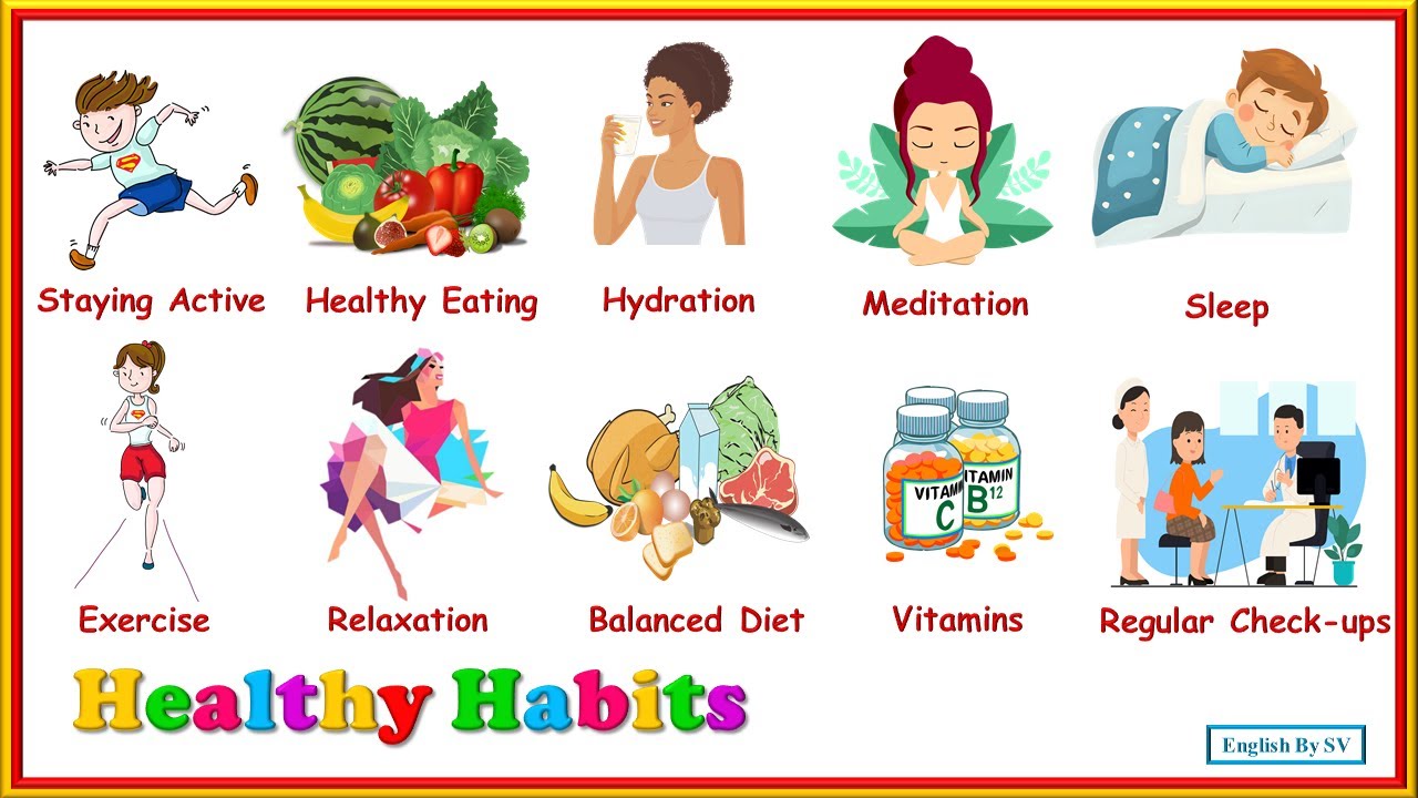 Learn Healthy Habits Vocabulary: Boost Your English Skills