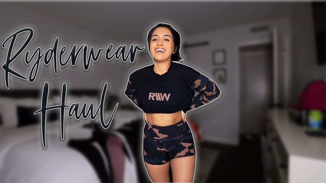 ATHLEISURE & GYM CLOTHES HAUL ft. Ryderwear | Jazmine Garcia