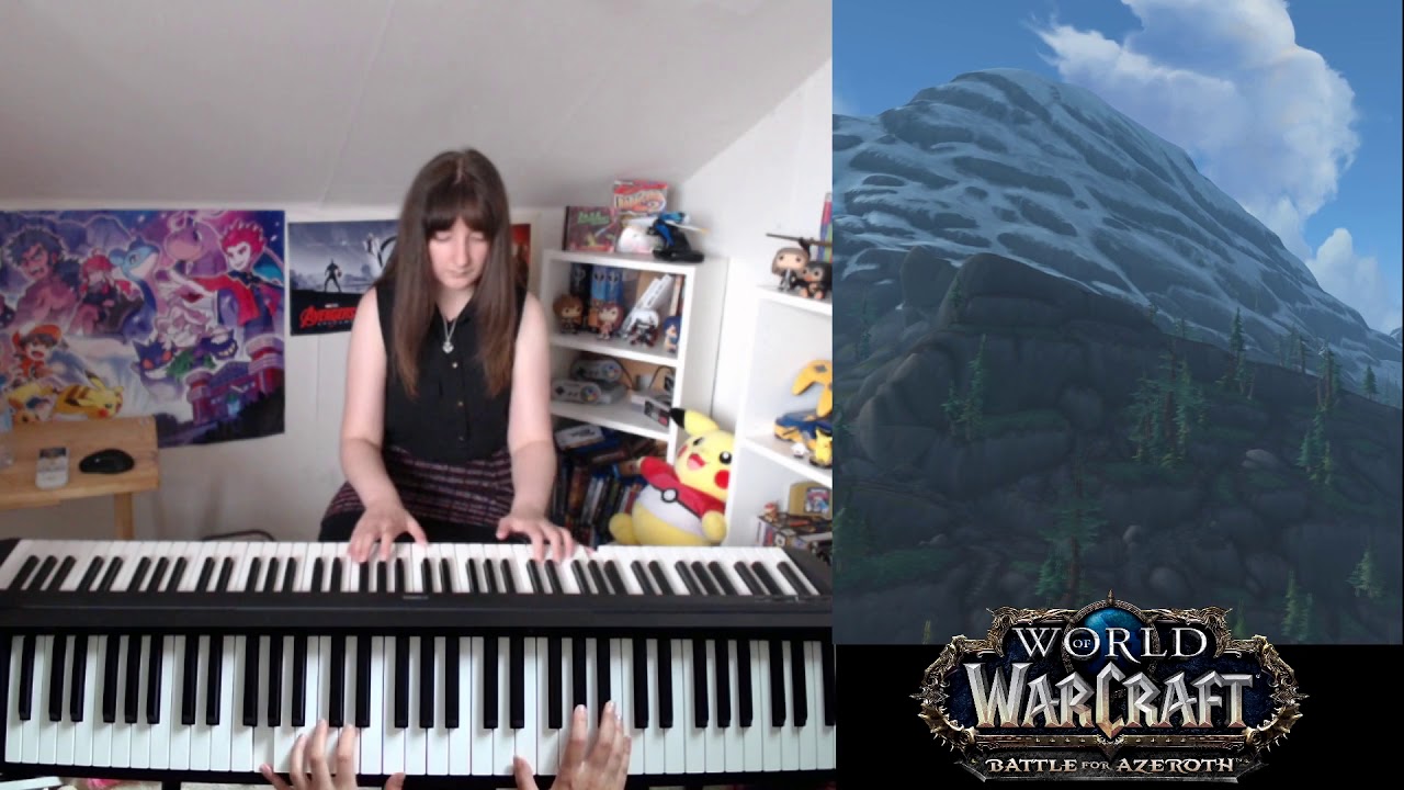 World of Warcraft - Boralus/Tiragarde Sound music on piano