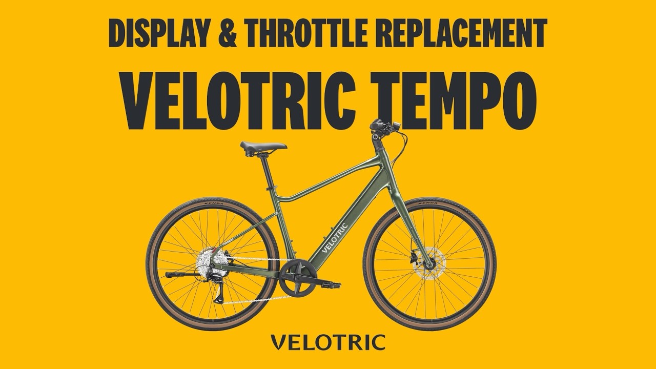 Tempo Adjustment & Maintenance: Display & Throttle