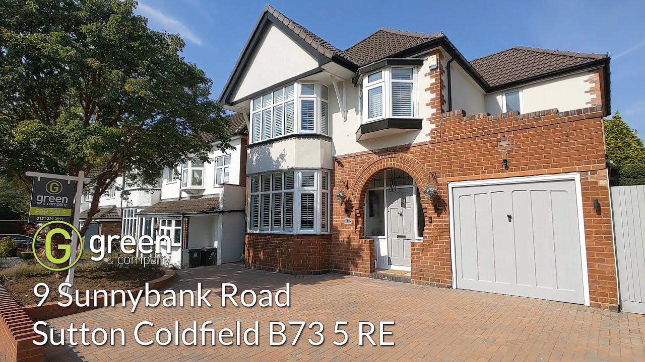 Video tour of house - 9 Sunnybank Road, Sutton Coldfield B73 5RE