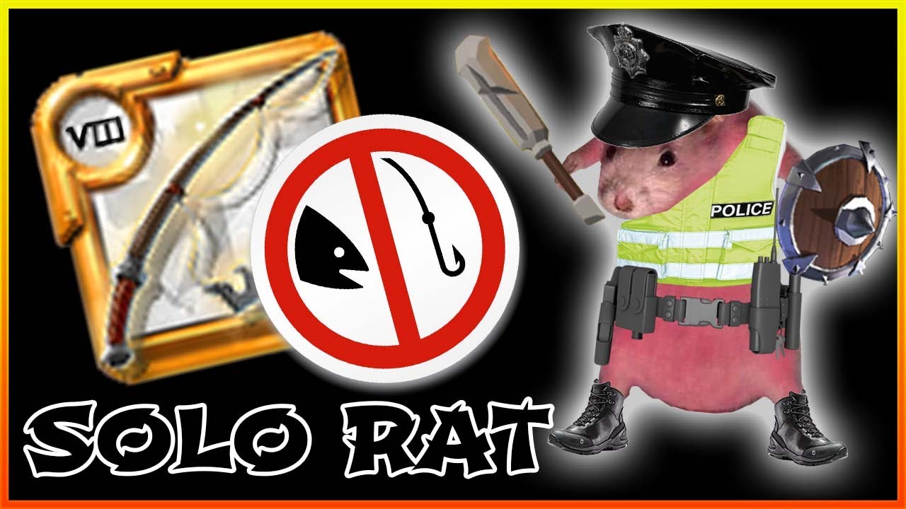 🚨 FISHING POLICE 🚨 Solo Rat🐀 | Albion Online | Rat Adventures Ep. 4