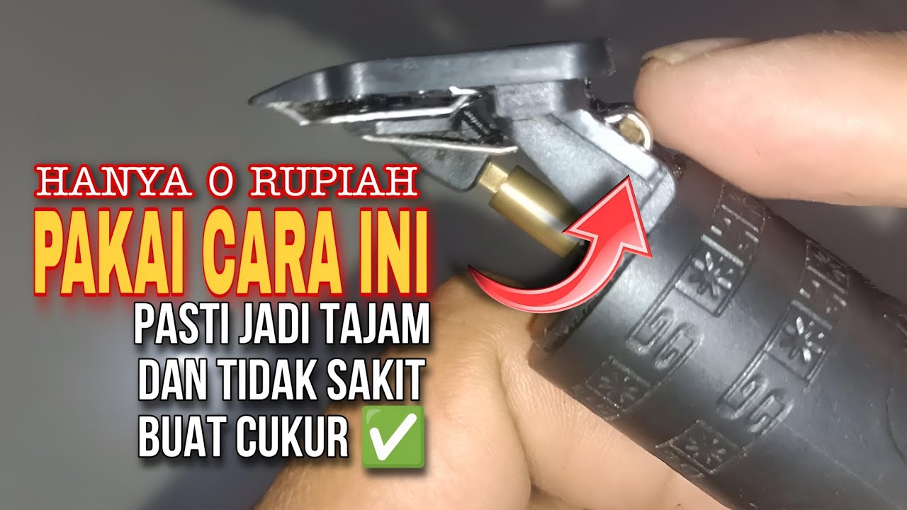WAJIB COBA || CARA MENGAKALI ALAT CUKUR VINTAGE T9 BIAR TAJAM DAN ENAK DIPAKAI TIDAK SAKIT